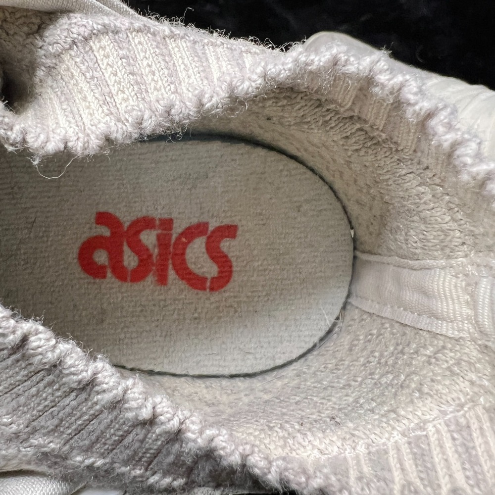 Asics Gel Lyte 5 Sanze Knit H8k1n Mens 7.5 Running Shoes White Athletic Sneakers View 6